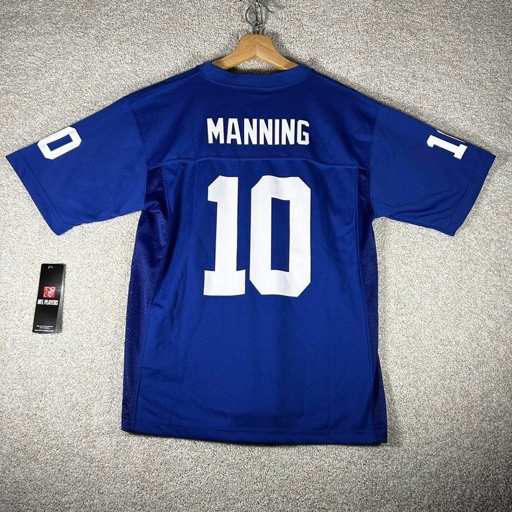 Vintage 2000s New York Giants Eli Manning youth large football jersey